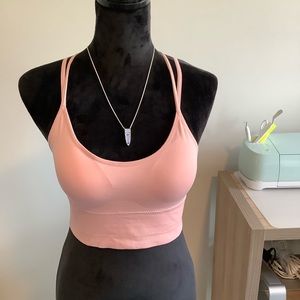Soft stretch scrappy bra